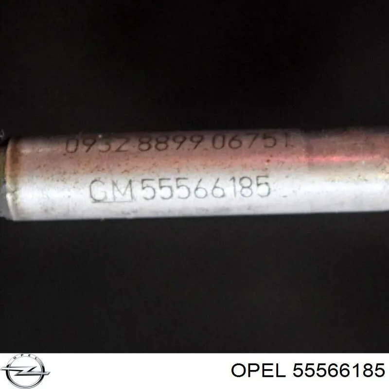 55566185 Opel sensor de temperatura dos gases de escape (ge, no catalisador)