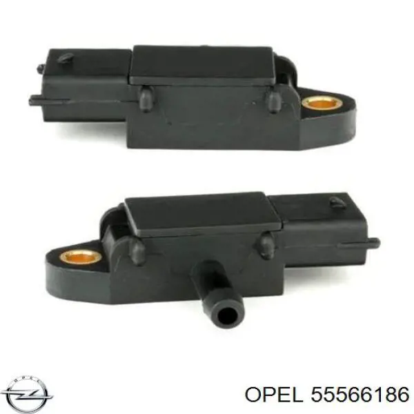 55566186 Opel sensor de pressão dos gases de escape