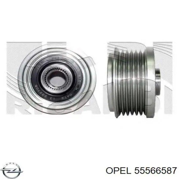 Купить 55566587 Opel Шкив ремня генератора