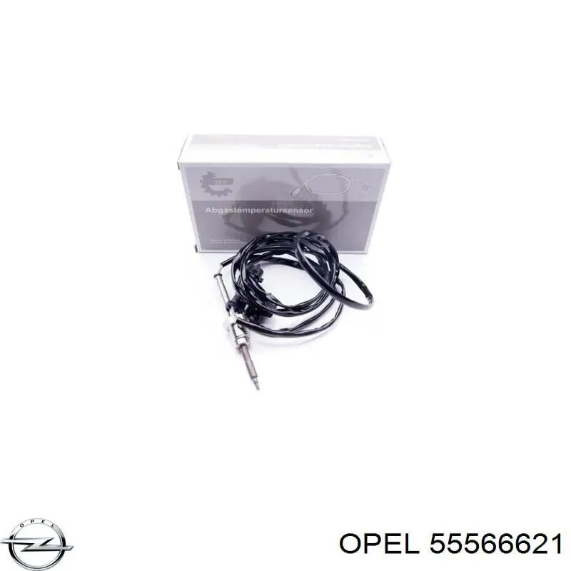 55566621 Opel sensor de temperatura dos gases de escape (ge, depois de filtro de partículas diesel)