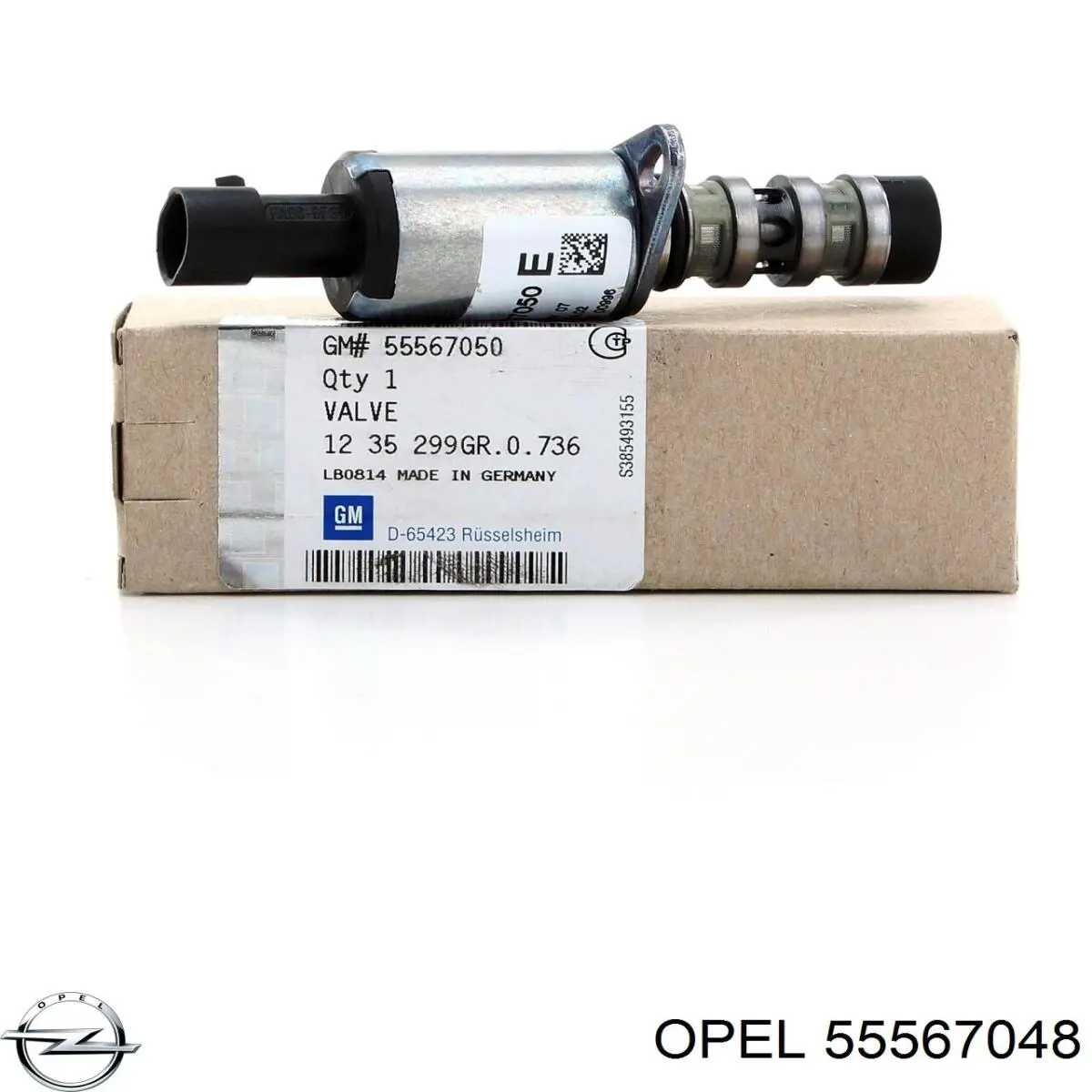 55567048 Opel Звездочка-шестерня распредвала двигателя, выпускного