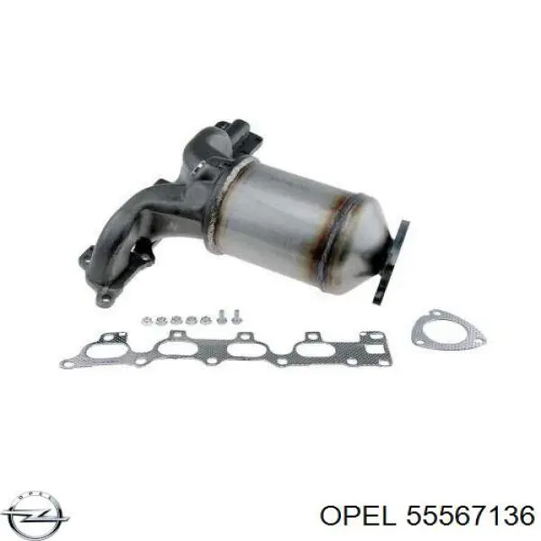 Газопроводы (коллектор выпускной) Opel 55567136 цена, от 445.47 USD