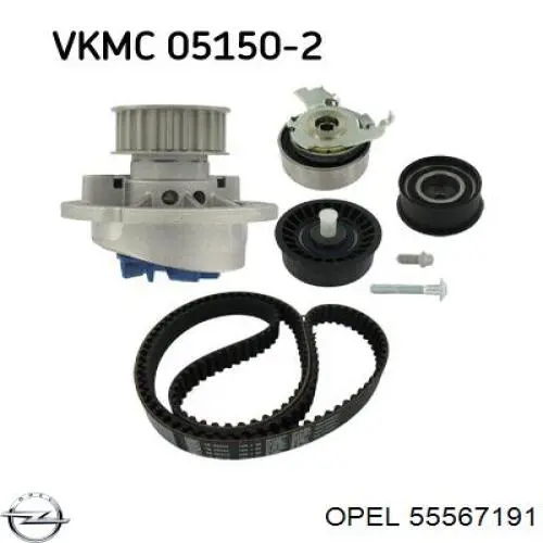 Натяжитель ремня ГРМ 55567191 Opel