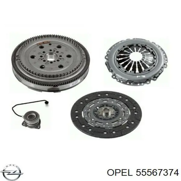 55567374 Opel Сцепление в сборе