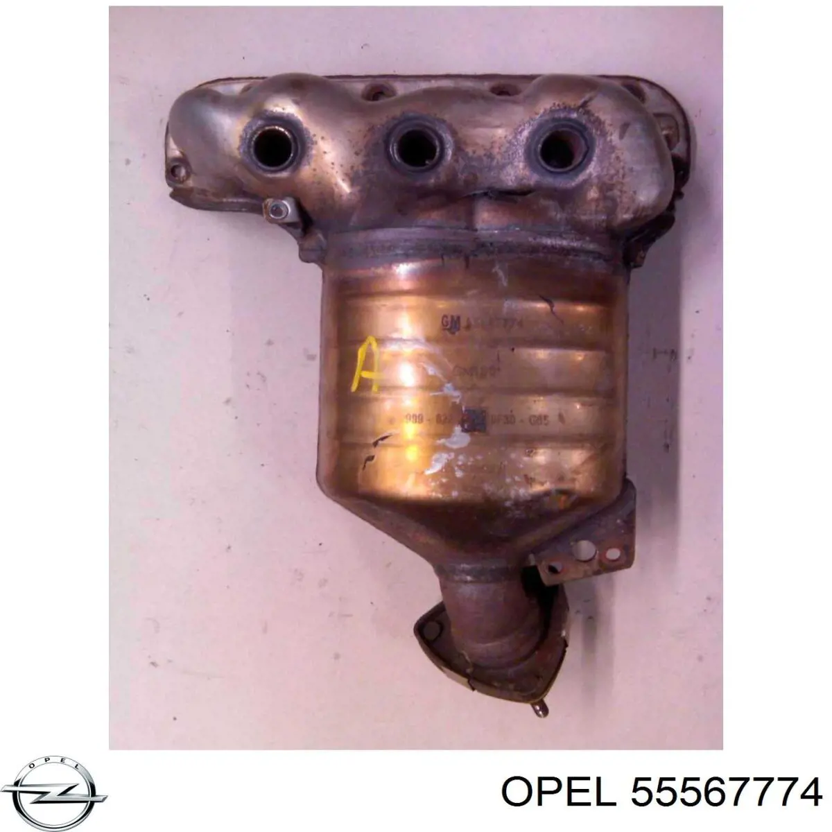 55567774 Opel катализатор