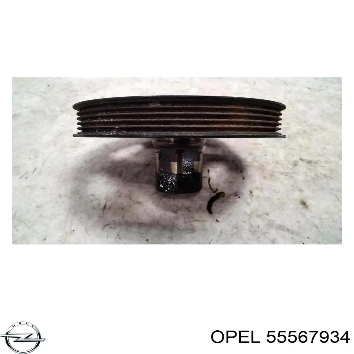 55567934 Opel поршень в комплекте на 1 цилиндр, std