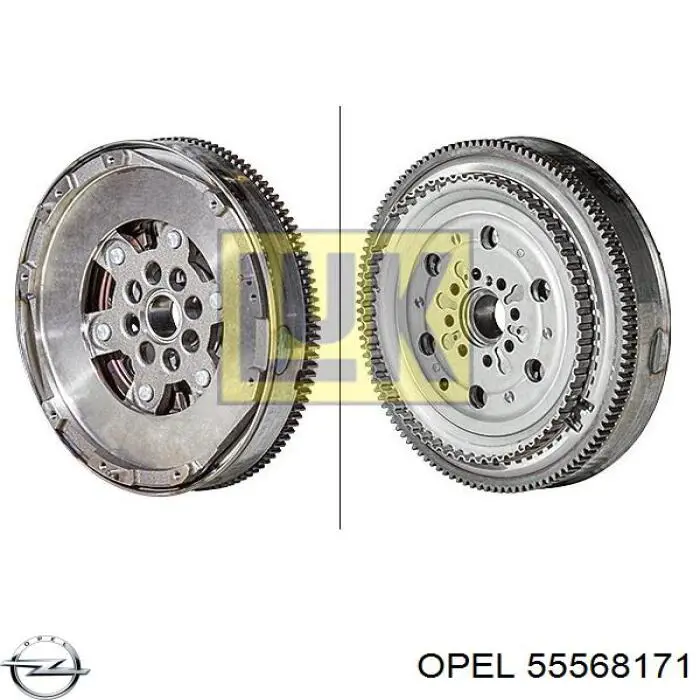 Комплект сцепления (3 части) Opel 55568171 цена, от 516.63 USD