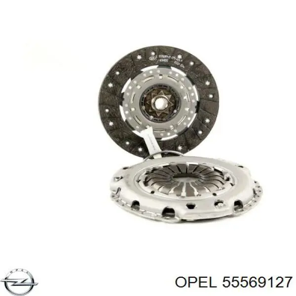 Диск сцепления 55569127 Opel