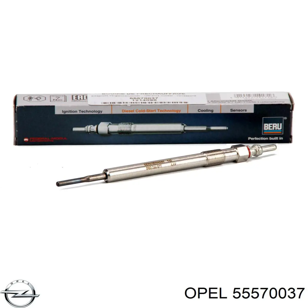 Свеча накала Opel 55570037