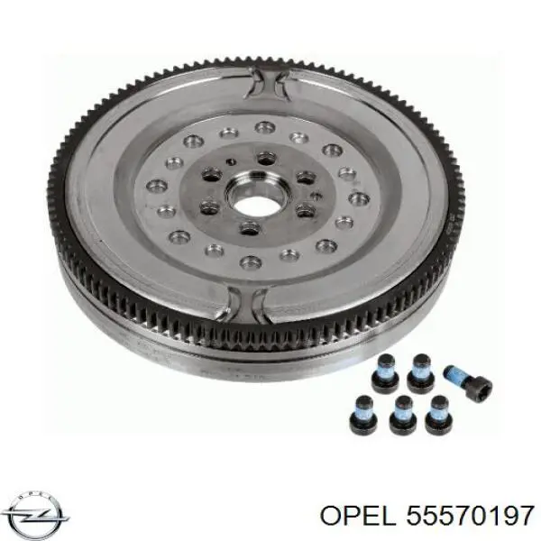 Купить 55570197 Opel Маховик с зубчатым ободом