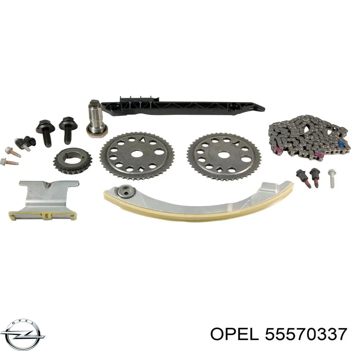 Ремкомплект ГРМ Opel 55570337 цена, от 187.41 USD