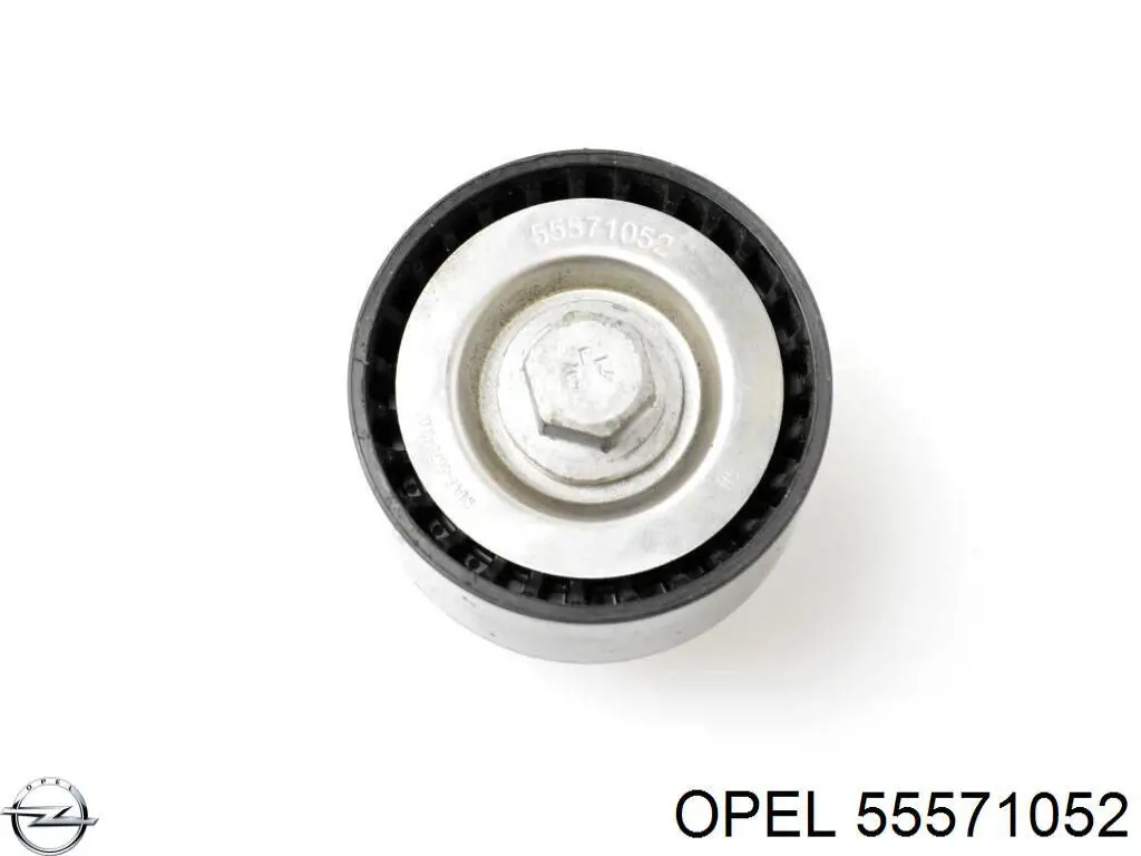 55571052 Opel rolo parasita da correia de transmissão