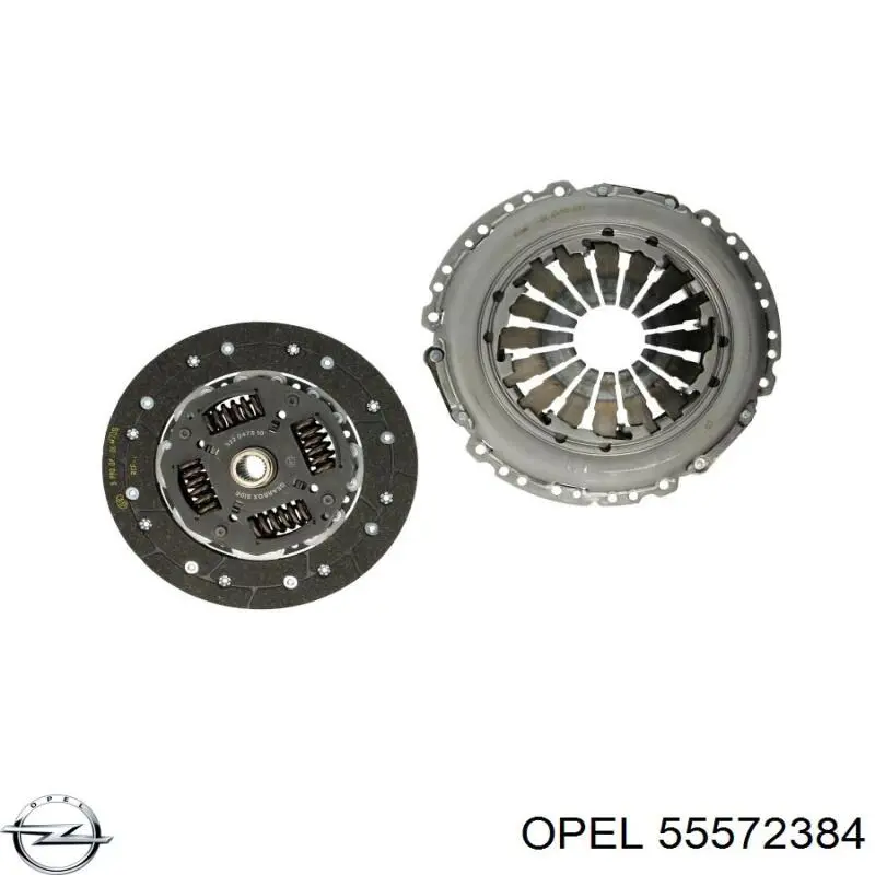 55572384 Opel диск сцепления
