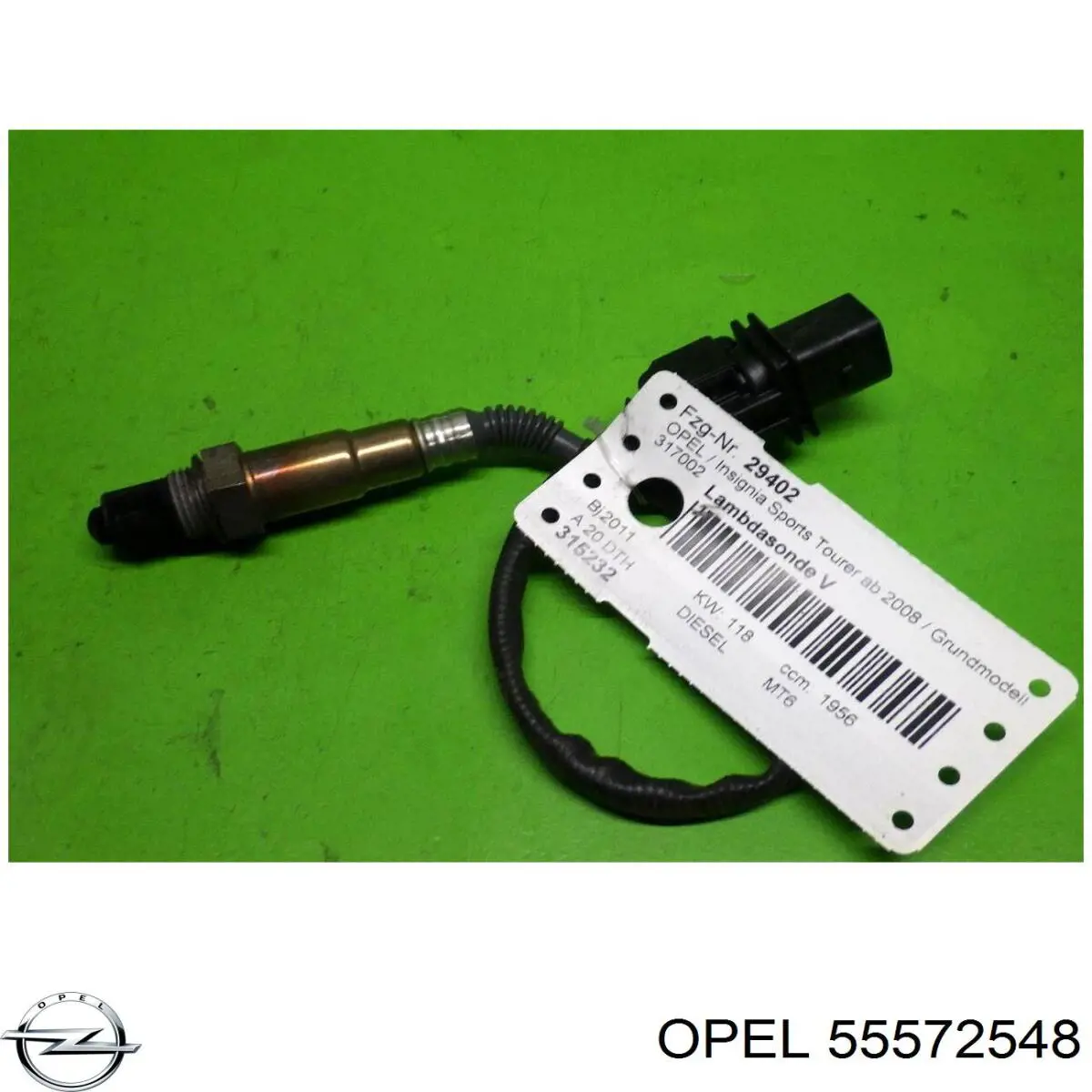 Лямбдазонд, датчик кислорода до катализатора Opel 855278 цена, от 28.47 USD