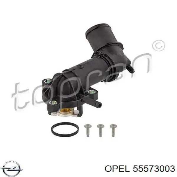 Корпус термостата 55573003 Opel