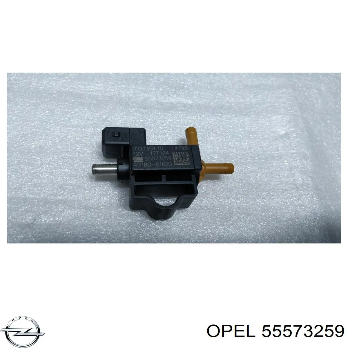 55573259 Opel válvula de regulação de pressão de supercompressão