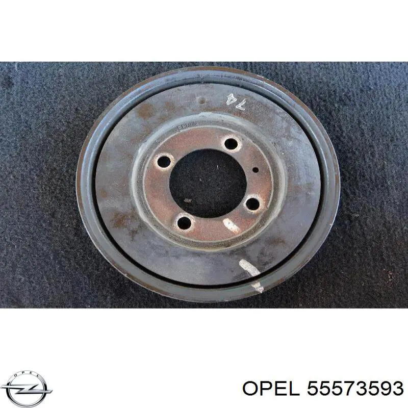 Шкив коленвала (демпфер) Opel 0614166 цена, от 383.95 USD