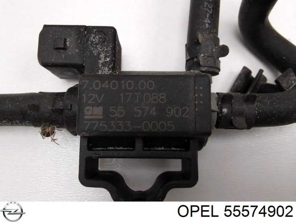 Клапан преобразователь давления наддува (соленоид) 55574902 Opel