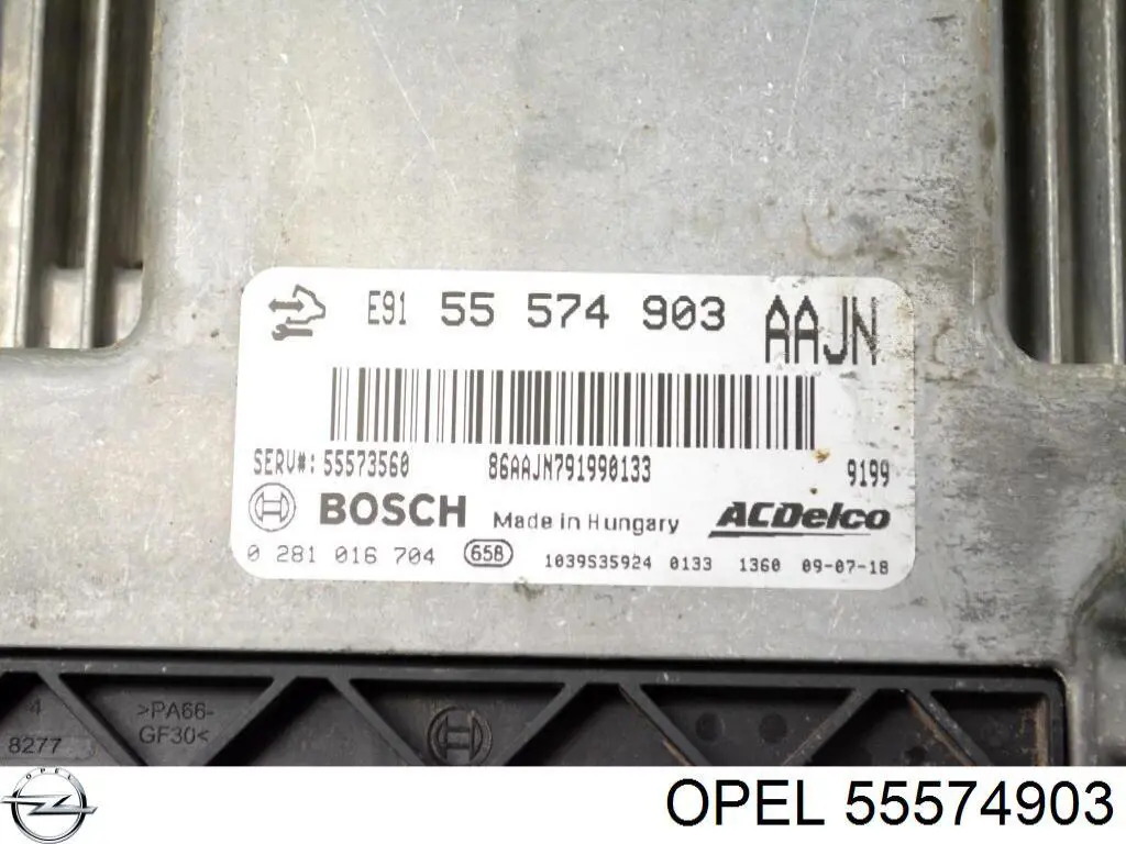 ЭБУ двигателем Opel 1247039 цена, от 29.77 USD