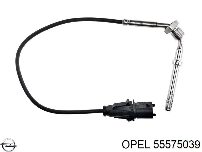 55575039 Opel sensor de temperatura dos gases de escape (ge, até o catalisador)