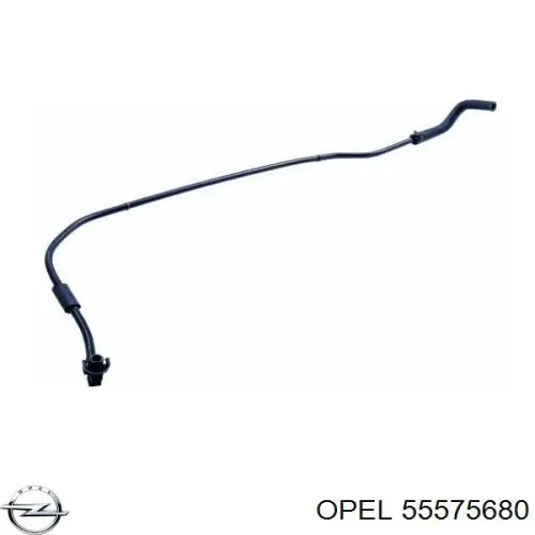 55575680 Opel шланг (патрубок обогрева дроссельной заслонки)