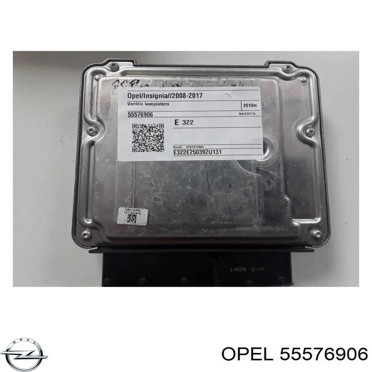55576906 Opel модуль управления (эбу двигателем)