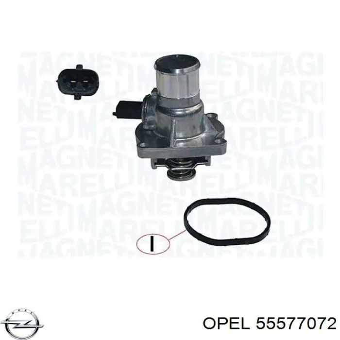 Термостат в корпусе Opel 55577072 цена, от 54.47 USD