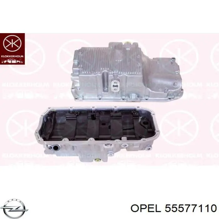 0652233 Opel Картер масляный