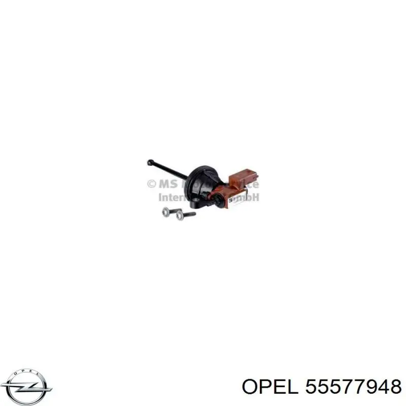 55577948 Opel válvula (atuador de acionamento de comporta EGR)