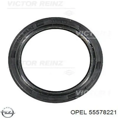 55578221 Opel Сальник коленвала двигателя, передний