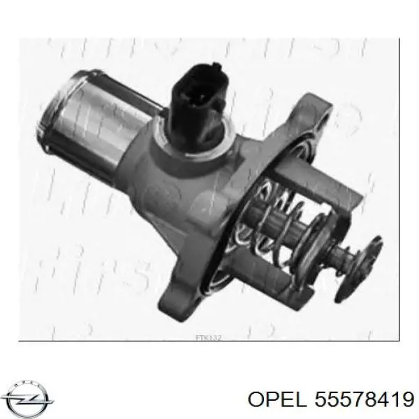 Термостат в корпусе Opel 55578419 цена, от 50.00 USD