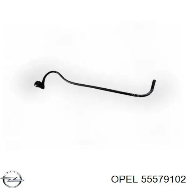 Шланг (патрубок) обогрева дроссельной заслонки Opel 55579102