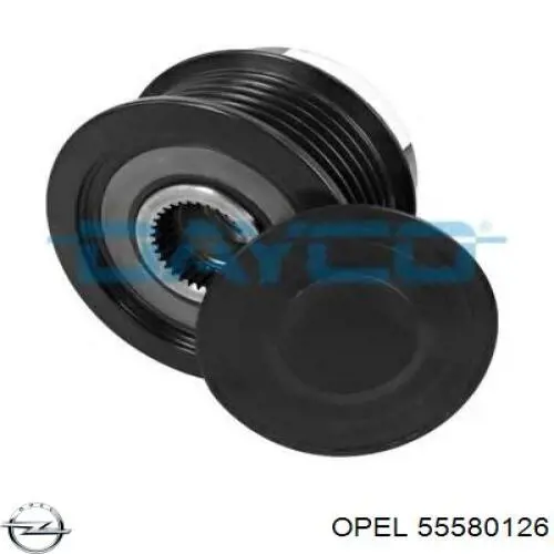 Купить 55580126 Opel Шкив ремня генератора