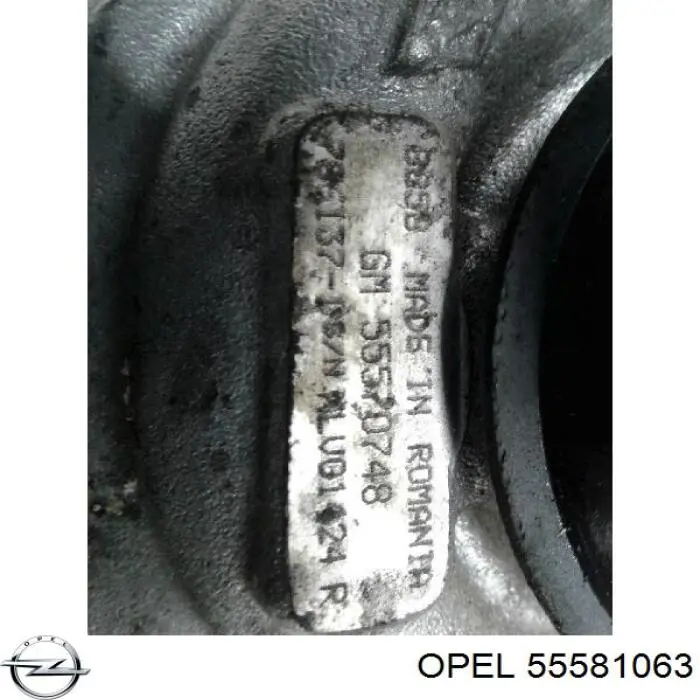 95524461 Opel Турбонаддув