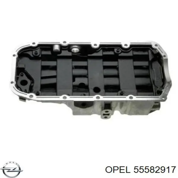 55582917 Opel panela de óleo de cárter do motor