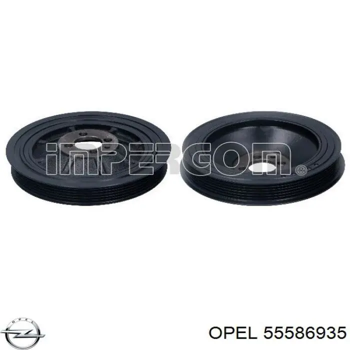Polia de cambota Opel 55586935 preço, a partir de 68,17 USD