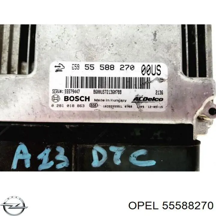  Opel 55588270 цена, от 74.52 USD
