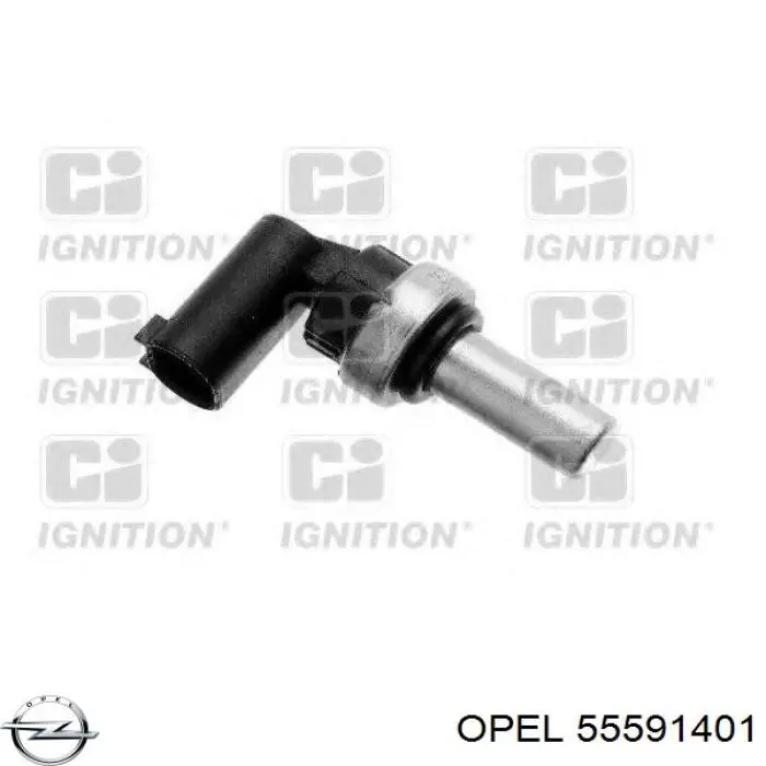 Датчик температуры жидкости Opel 55591401