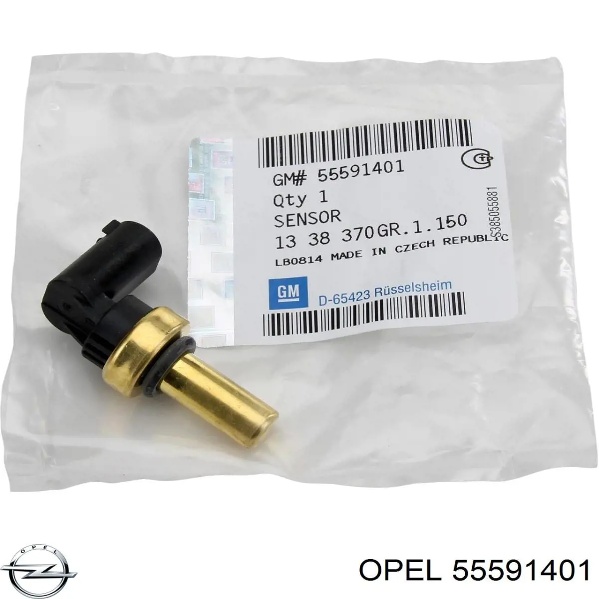 55591401 Opel датчик температуры охлаждающей жидкости
