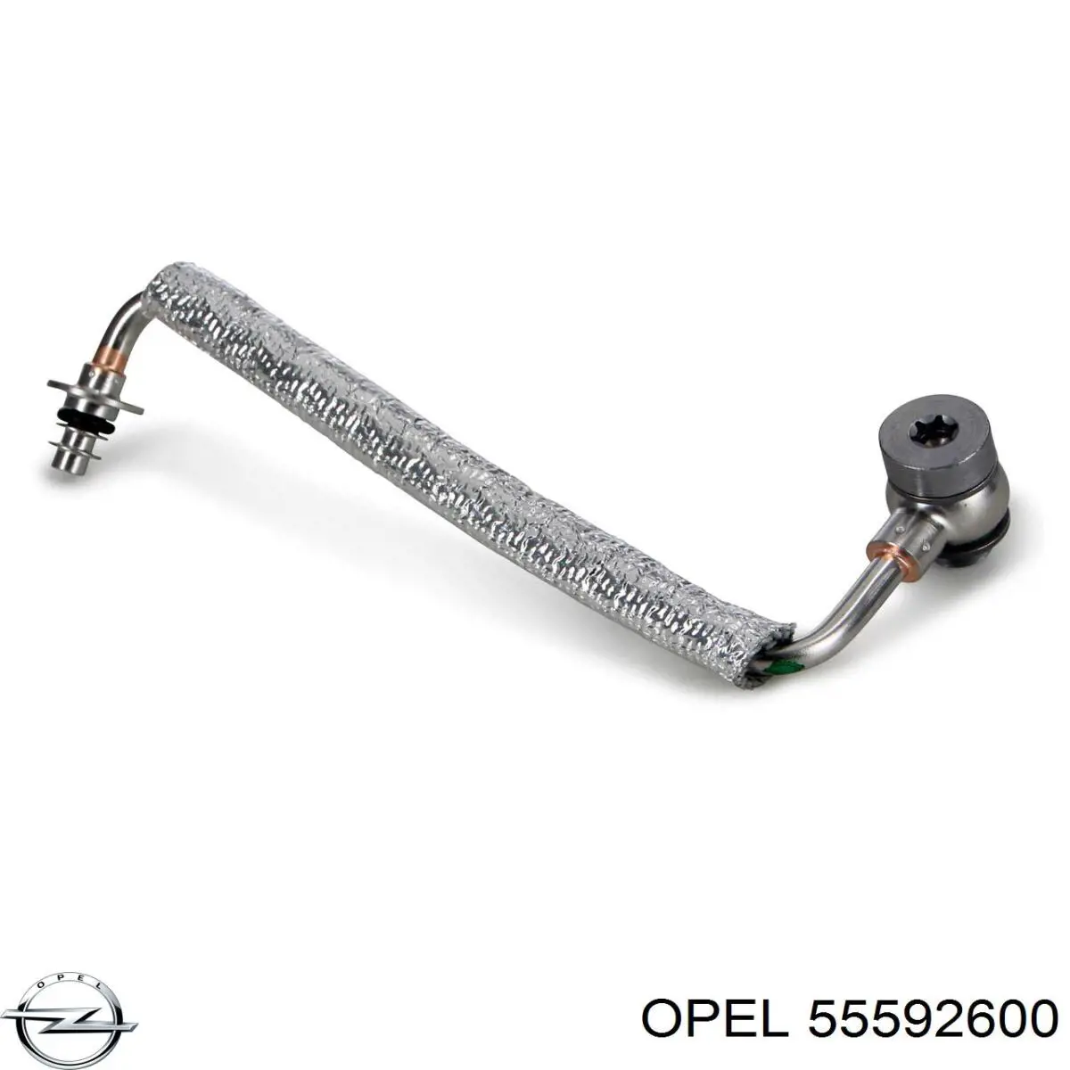 Купить 55592600 Opel Трубка (шланг) подачи масла к турбине