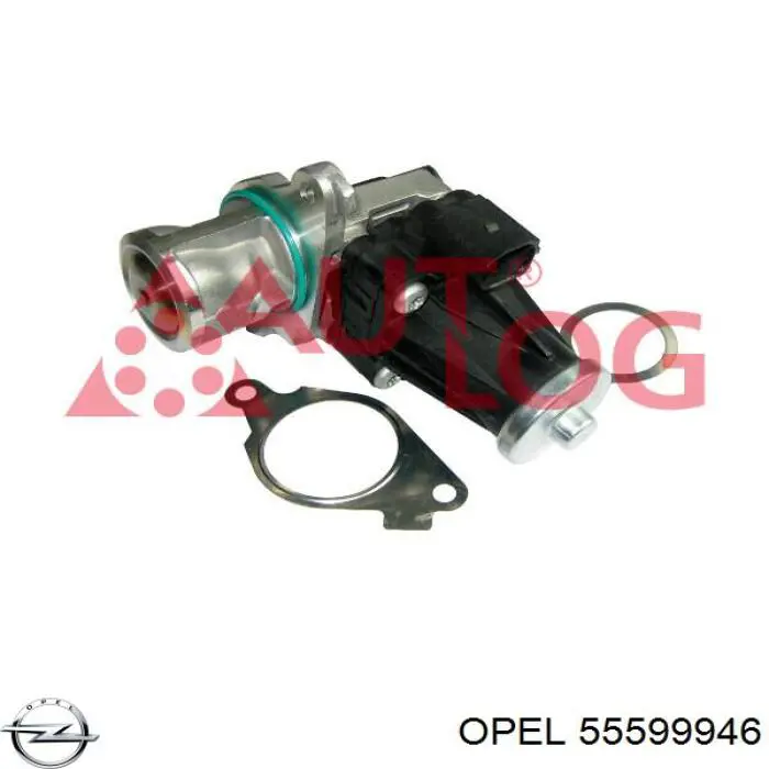 Приборы управления системы рециркуляции Opel 55599946 цена, от 102.29 USD