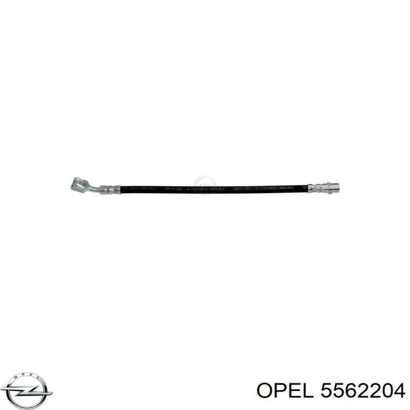 Купить 5562204 Opel Задний тормозной шланг