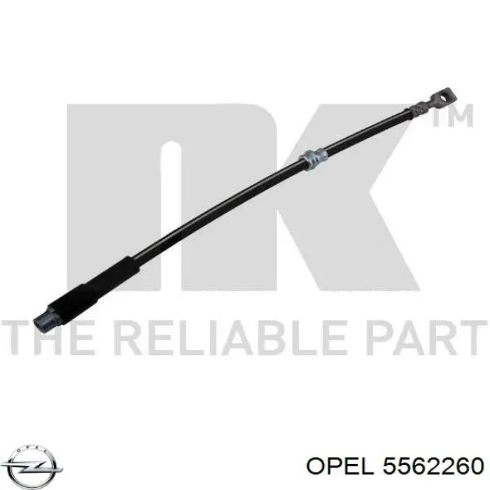 Купить 5562260 Opel Шланг тормозной передний