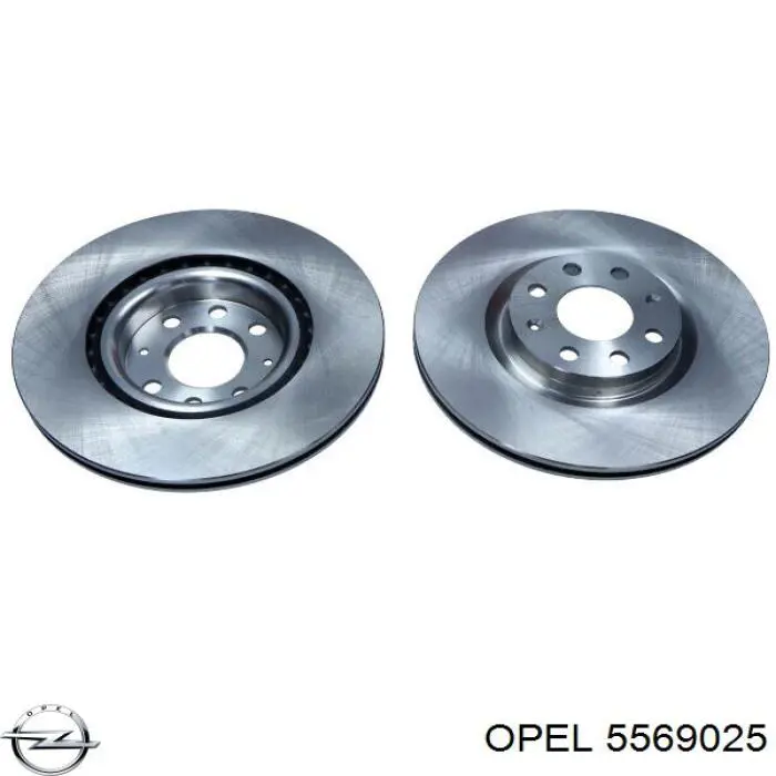 Тормоз дисковый передний Opel 5569025 цена, от 31.26 USD