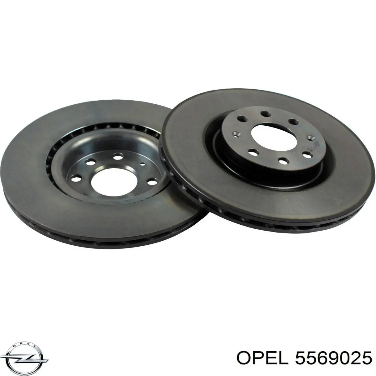 5569025 Opel диск тормозной передний