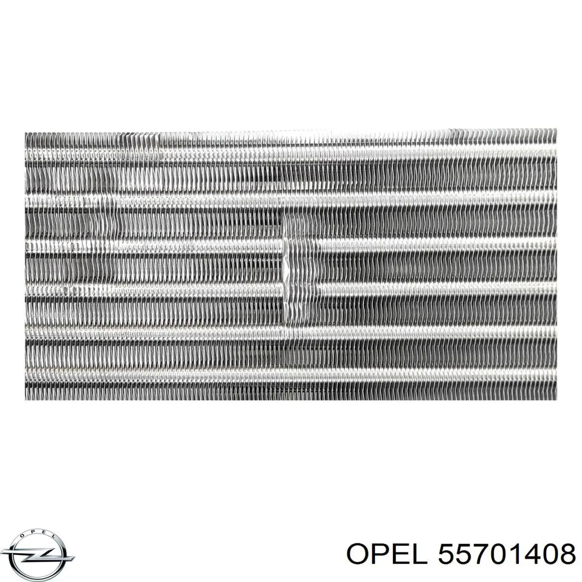 55701408 Opel радиатор