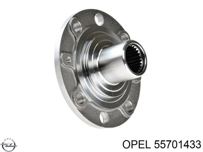 55701433 Opel ступица передняя
