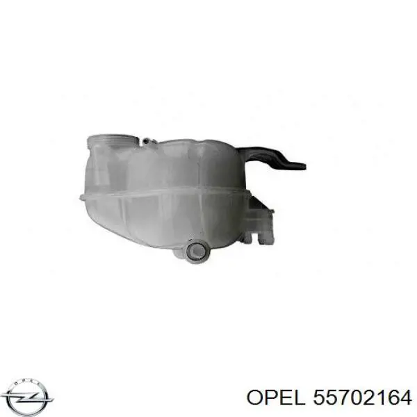 55702164 Opel tanque de expansão do sistema de esfriamento