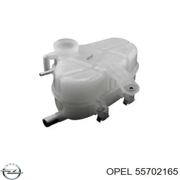 55702165 Opel tanque de expansão do sistema de esfriamento