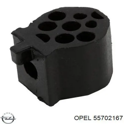 55702167 Opel coxim superior de fixação do radiador